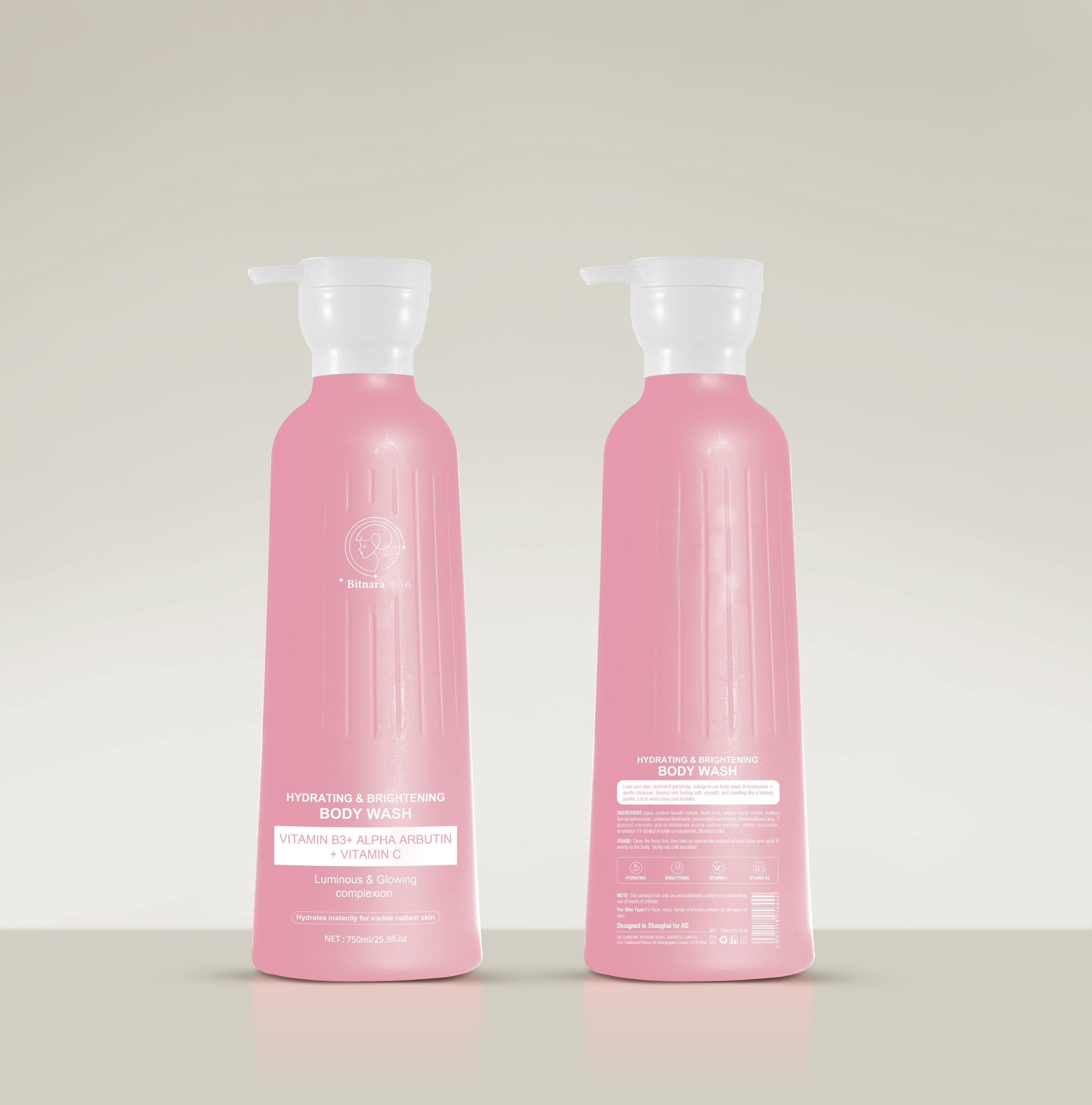 Hydrating & Brightening Body Wash (750ml)